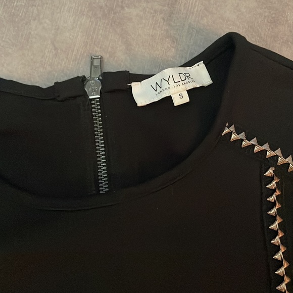 WYLDR ballin black jersey bodycon dress - Picture 5 of 5